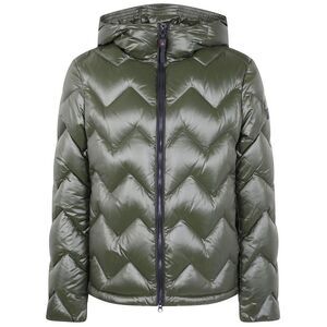 PEUTEREY Men's Hooded Chevron Puffer Jacket Men GREEN Outerwear